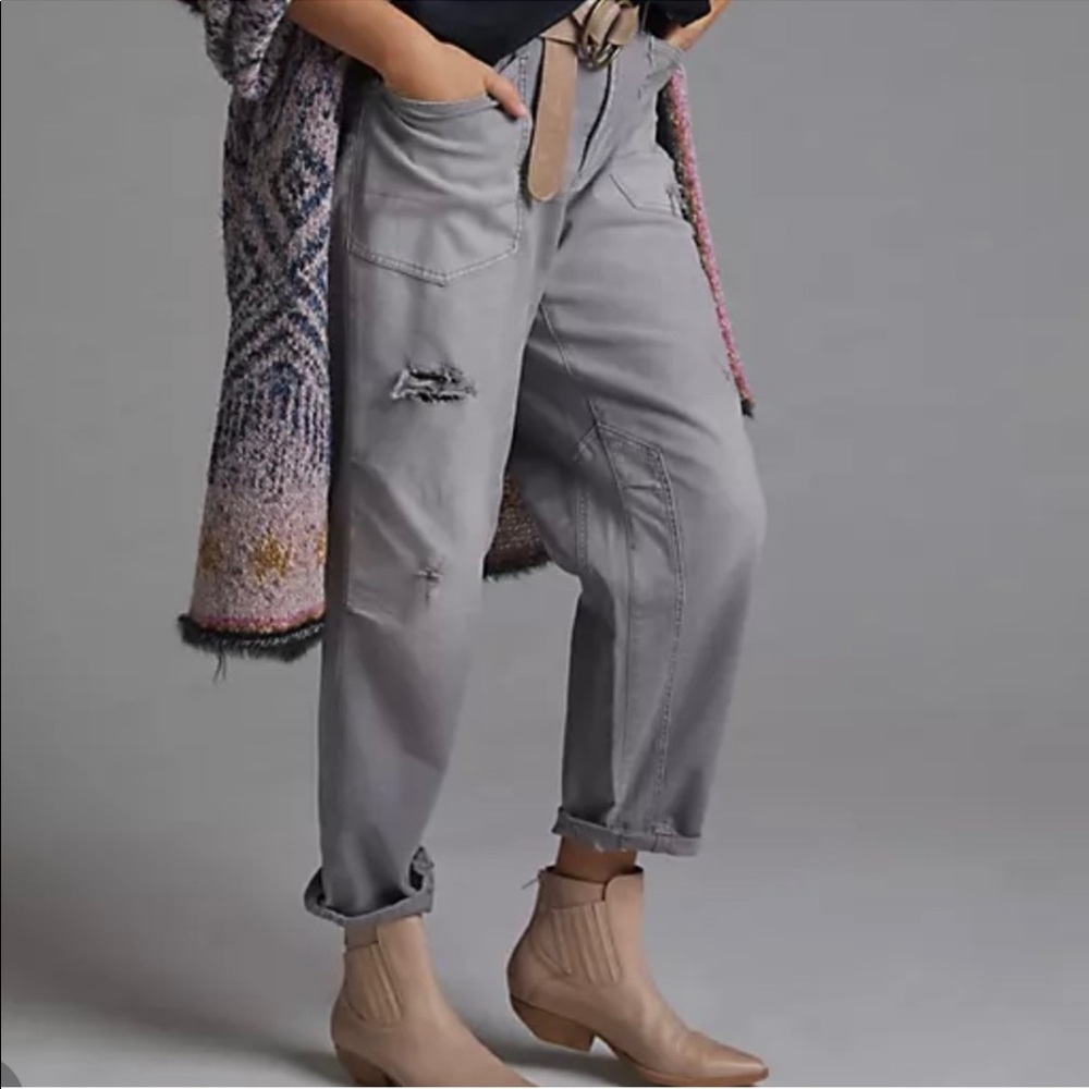 Anthropologie Pilcro The Wanderer Pants Grey